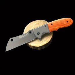 Stainless Steel Blade Pocket Knife, Portable Sharp Survival Knife For Outdoor Sports, Hiking And Camping, Father's Gift, Halloween Gift For Men Women