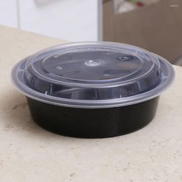 Dinnerware Sets 10PCS 720ML Take Out Containers Prep Boxes Takeout Pans