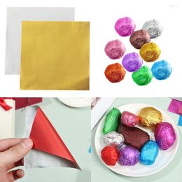 Gift Wrap DIY Candy Tin Food Wedding Party Supplies Colour Decoration Chocolate Aluminium Foil Wrapping Paper Package