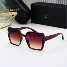 designer chanelism sunglasses Box Women's Wind Mesh Red Anti Advanced Sense with box