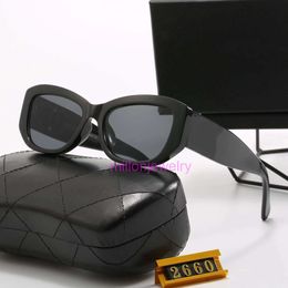 designer chanelism sunglasses Glasses Full Frame Men's Women's Street Photography Classic Travel Fashion 2660 with box