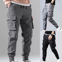 Mens Pants Men Cargo Tactical Work Combat Multipockets Casual Training Trousers Overalls Clothing Joggers Hiking Pant 231116