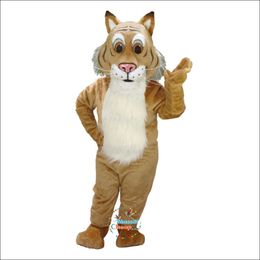 2024 Halloween Bobcat Mascot Costume Easter Bunny Plush costume costume theme fancy dress Advertising Birthday Party Costume Outfit
