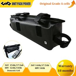 EBike Battery Triangle Waterproof 48V 36V San-yo 18650 Lithium Battery Electric Bicycle Bateria 250W 350W 500W 750W 1000W