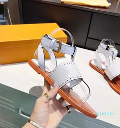 Women Sandals High Heel Pointed Shoes Metal Buckle Shiny Rhinestone Thin Heels Genuine Leather Women's Wedding