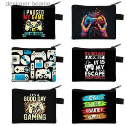 Money Clips Video Game Fan Printing Coin Purse Funny Choose Your Weon Gamer Wallets ID Credit Card Holder Money Coin Bag Small Purses GiftL231117