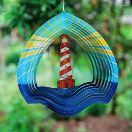 Decorative Figurines Wind Chimes Beacon-Shaped Pendants Home Decor Hanging Decorations For Living Room Bedroom Window Yard