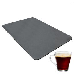 Table Mats Kitchen Drying Mat Non SlipHome Anti Slip Dishes Drain Absorbent Draining Antifouling Desktop Pad Heat Resistant