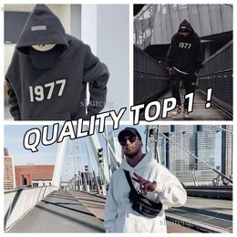 Designers Mens Hoodie Womens Essentialhoodies Fashion Casual Loose Streetwear Sweatshirts Essentialshirts Letter Pullover Coat Size M-3XL 772