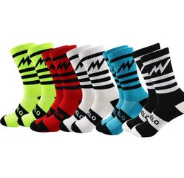 Men Cycling Socks Breathable Basketball Running Football Sports Socks 2019 New Design Socks 9439766