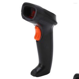 Scanners Handheld Barcode Scanner Wireless 1D Barcodes Reader For Retail Drop Delivery Computers Networking Dhkh2