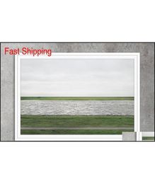 Paintings Andreas Gursky Pography Rhein Ii Art Posters Print Po Pape qylOWX packing20104046694