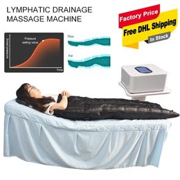 Air Pressure Slimming Machine Pressotherapy pants Touch Screen Lymph Drainage Detox Beauty Equipment Lymphatic Drainage Device For Post exercise physiotherapy