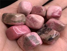 beautiful Natural rhodonite squar cube crystal Tumbled Stone beautiful gemstone good polished crystal healingSize 15 30 mm8417819