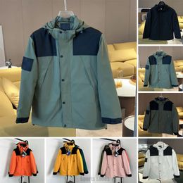 Designer Jackets TF 1990 stormtrooper NFC 2-in-1 windproof waterproof hooded jacket for men and women's outerwear fashion trench coat