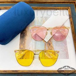 Sunglasses designer New Toad Cat Eye Sun glasses ins Net Red Star Jelly sunglass Female IGV1