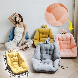 Pillow Multi Color Conjoined Back S For Office Chair Mat Thick Girl Computer Gaming Seat Mats Student Class Domitory Pad