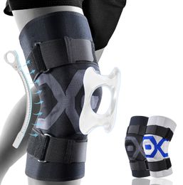 Elbow Knee Pads Knee Brace Support Compression Knee Sleeve with Patella Gel Pads Side Stabilisers for Meniscus Tear Arthritis Joint Pain Relie 230417