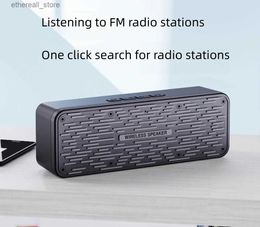 Cell Phone Speakers S19 wireless Bluetooth speaker subwoofer outdoor home theater music center portable computer Bluetooth sound system caixa de som Q231117