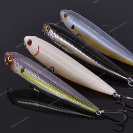 Luya Wobblers popper fishing Lure Bubble pencil Bait ABS Top water Floating hardbait fishing tackle Lake Sea fishing FishingFishing Lures floating fishing tackle