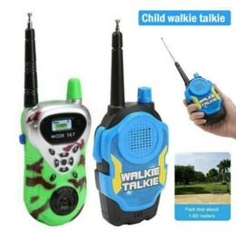 Walkie Talkie 2Pcs Portable Children Kids Talkies Electronic Long Range Walky Talky Toy