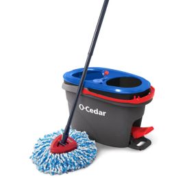 O-Cedar EasyWring RinseClean Spin Mop and Bucket System A continuous clean from start to finish Best quality