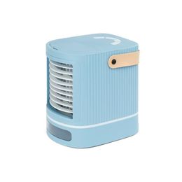 Electric Fans YenVk Air Conditioner Mini Cooler Desktop Fan USB Rechargeable For Travel Home And Bathroom173I