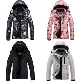 Winter Jacket Women Waterproof Ski Jacket Warm Winter Snow Coat Mountain Windbreaker Hooded Raincoat Jacket