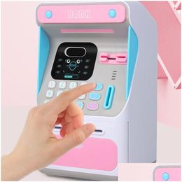 Boxes & Storage# Storage Boxes Bins Electronic Piggy Bank Safe Box Money For Children Digital Coins Cash Saving Deposit Mini Atm Hine Dh8Fn