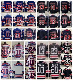 2021 Reverse Retro hockey''nHl'' Jerseys Alexis Lafreniere Kaapo Kakko Shesterkin Artemi Panarin Kreider Mika Zibanejad Adam Fox Henrik Lundqvist