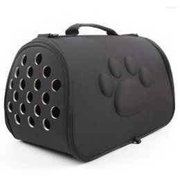 Dog Car Seat Covers Dogs Cat Folding Pet Carrier Cage Collapsible Puppy Crate Handbag Carrying Bags Pets Supplies Transport Accessories