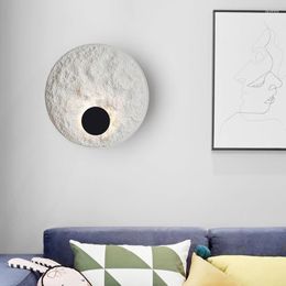 Wall Lamp Creative Round LED Decoration Ceiling Light For Bedroom Bedside Sofa Background Children's Room