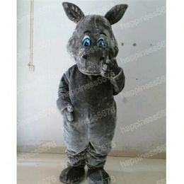 Performance Hippo Mascot Costumes high quality Cartoon Character Outfit Suit Carnival Adults Size Halloween Christmas Party Carnival Dress suits