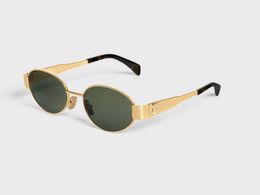 5A Eyewear CE CL40236U Triomphe Metal 01 Eyeglasses Discount Designer Sunglasses For Men Women Acetate 100% UVA/UVB With Glasses Bag Box Fendave