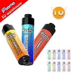 10000 puffs 10k Vapour Feemo Cannon Disposable vape ecig vaper 0.5ohm Big Cloud 18ml e-juice e-cigarette supply 850mah vape atomizer battery