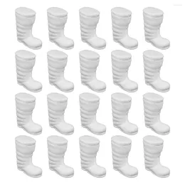 Party Decoration Foam Christmas Crafts Craft Boots Polystyrene Diy Ornament Boot White Shape Tree Education Shapes Ornaments Preschool