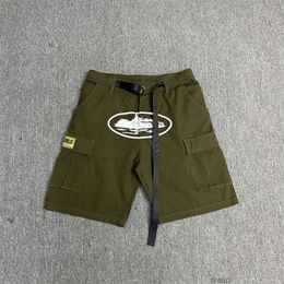 Designer Short Fashion Casual Clothing Beach shorts Corteizs Alcatraz Army Green Cargo Pants American High Street Multi Pocket Shorts Men's Summer