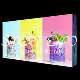 Illuminated 20 x 10 Pop Up Advertising Display Backlit Seg Tradeshow Stands