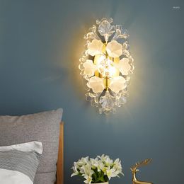 Wall Lamp Modern Living Room Sconce Italian Light Luxury Designer Master Bedroom Led Bedside Lights For Home