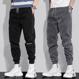 Men's Jeans 2023 Brand Spring Summer Harem Denim High Quality Cargo Pants Jogger Goth Hip Hop Trousers Male Casual S-4XL