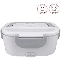 Dinnerware Sets Electric Lunch Box Warmer Heatable Box-Leak Proof Portable Heater For Home & Car