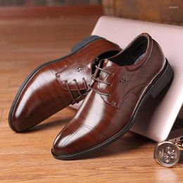 Dress Shoes Men Patent Leather Pointed Toe Slip On Wedding Oxfords Man Office Suit