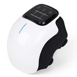 Electric Massagers Household Knee Physiotherapy Instrument Massager Rechargeable Moxibustion Vibration Heating Leg207b