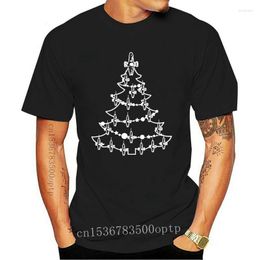 Men's T Shirts Printed Firefly Serenity Christmas Tree Baubles Men's T-Shirt Women Camiseta