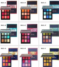 eyeshadow makeup palette 9 Colour Neon Eye Shadow Bright Pressed Powder Metal Matte Beauty Make Up Paletas de sombra de ojos4638900