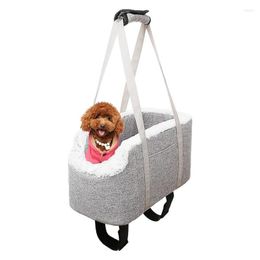 Dog Car Seat Covers Cat Carrier Foldable With Zipper Pet Travel Handy Bag For Vehicles Suvs Sedans Campings Outings