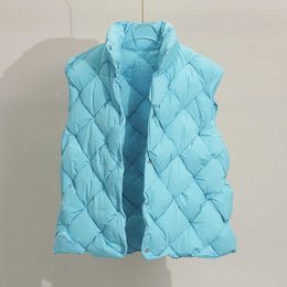 Designer Jacket BottegassVenetas Cleanfits 7a French Winter Sleeveless Short Braided Vertical Collar jacket