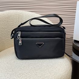Designer bag Luxury Designer Mens Shoulder Bags Classic Salesman Fashion Crossbody Bag Italian Brand New Underarm Wallet High Quality Nylon Material Shoulder bag