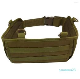 Waist Support Military Oxford Belt Men Tactical Outer Padded Multi-Use Equipment Wide Belts Hunting Accessories 336