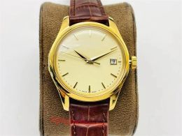 3k 5227 Wrist watch size 39MMX10.2MM custom version Cal.324 all-in-one Micro convex sapphire mirror Italian calfskin strap designer watches Men's watch